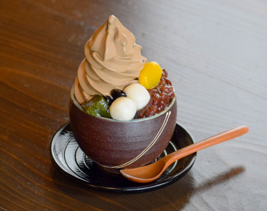 ほうじ茶パフェ