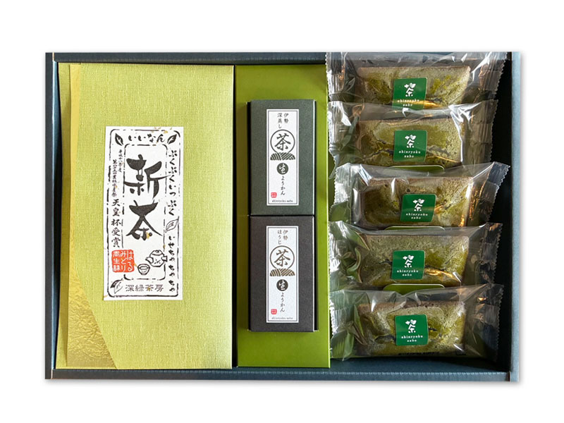 新茶スイーツセット